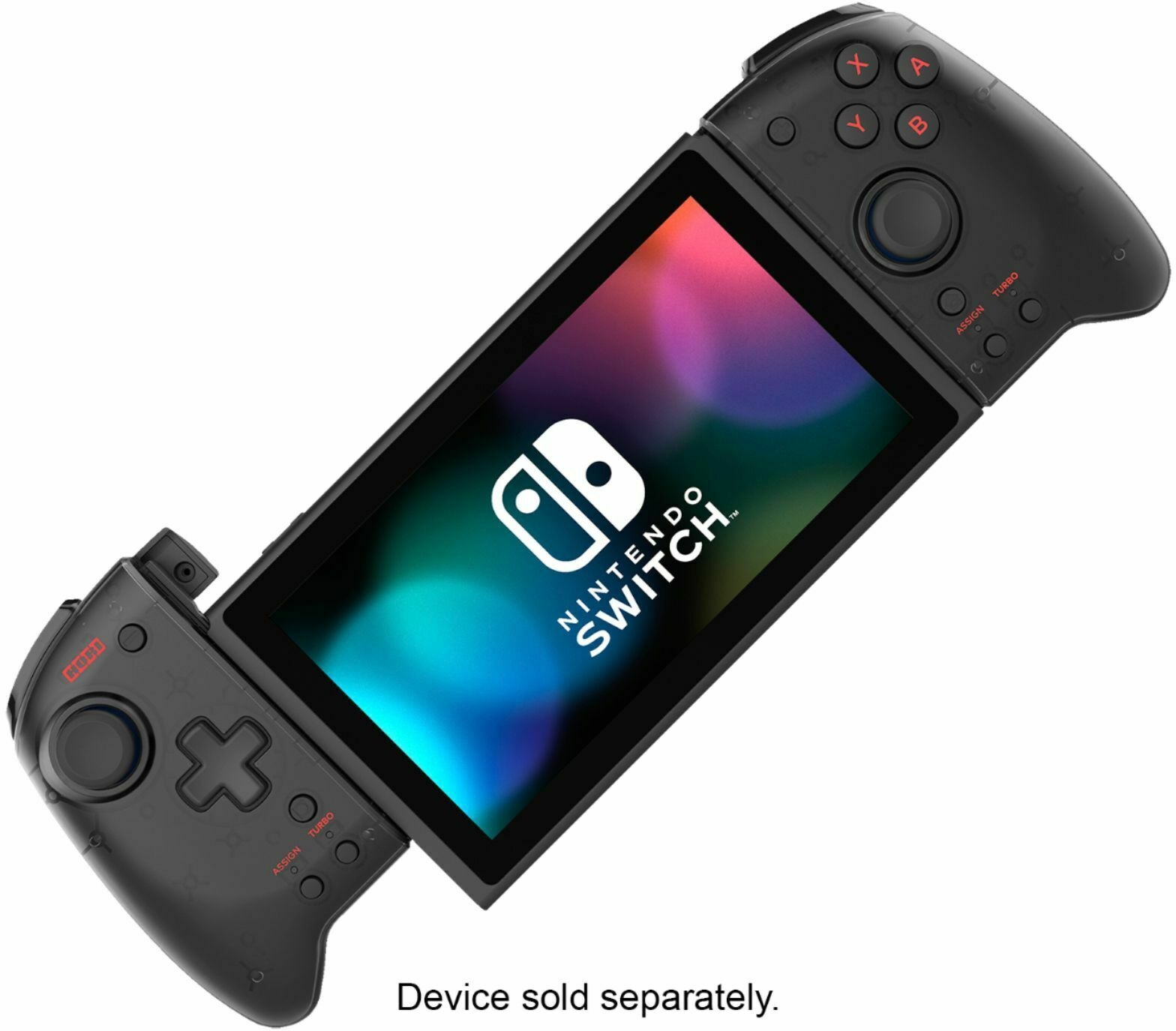Hori - Split Pad Pro (Black) Handheld Controller for Nintendo Switch - Black