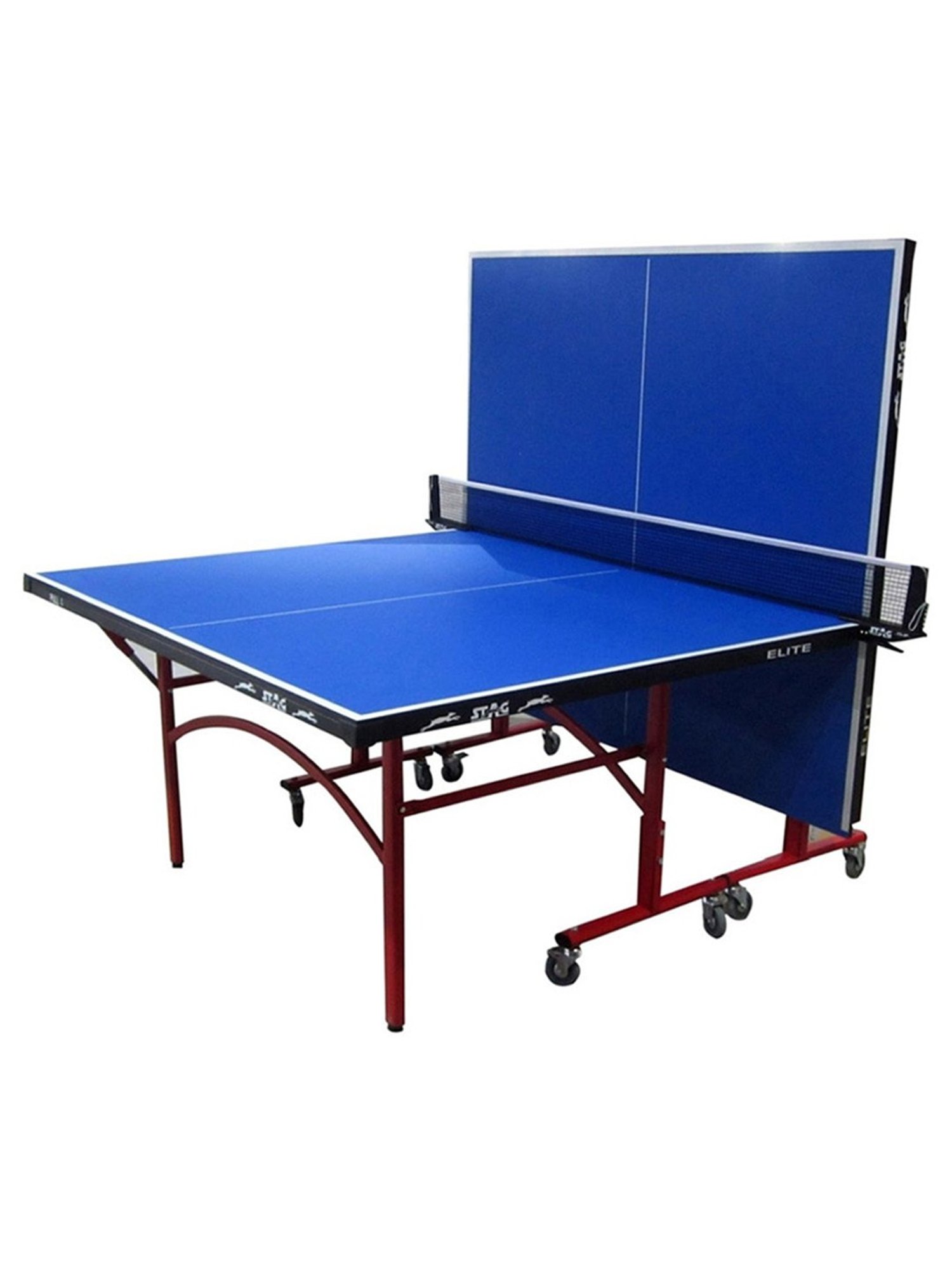 Stag Global Elite 16mm Professional Quick Easy Setup Table Tennis Table (Blue)