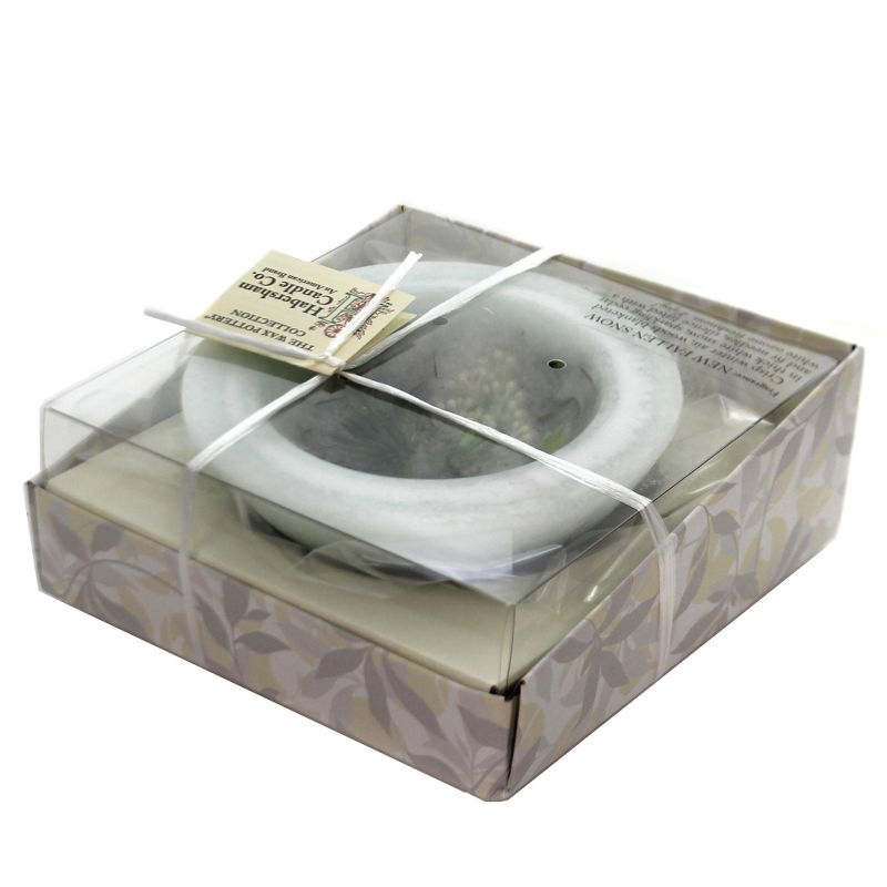 Habersham Candles 1.75" New Fallen Snow Small Vessel Flameless Candle  -  Flameless Candles