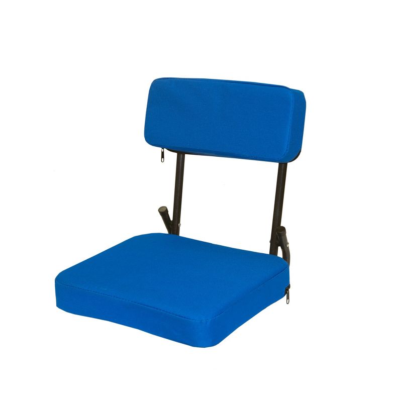 Stansport Steel Frame Foldable Coliseum Seat - Blue