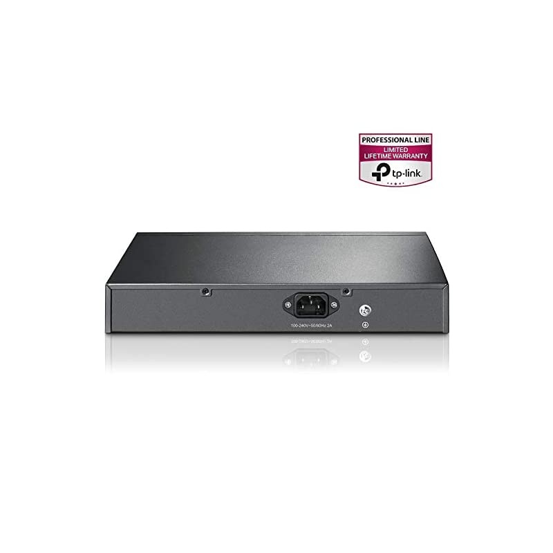 8 Port Gigabit PoE Switch | 8 PoE+ Ports @126W | Plug & Play | Limited Lifetime Protection | Desktop/ Rackmount | Prioritized Power Supply | Sturdy Metal | Shielded Ports (TL-SG1008MP)