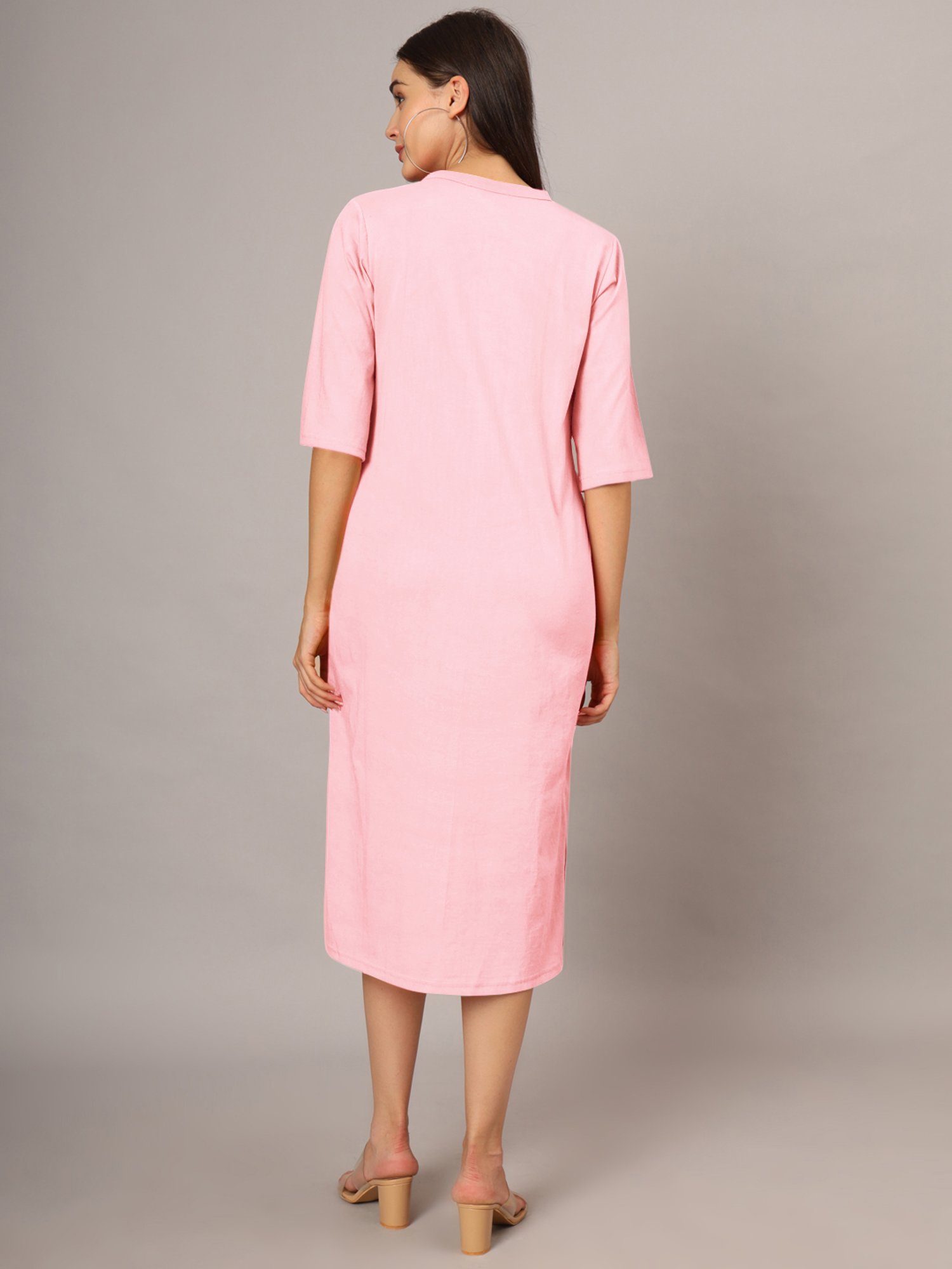 BRINNS Pink Midi Dress