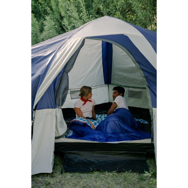 Wenzel Santa Fe 20 Degrees Fahrenheit Mummy Sleeping Bag - Blue