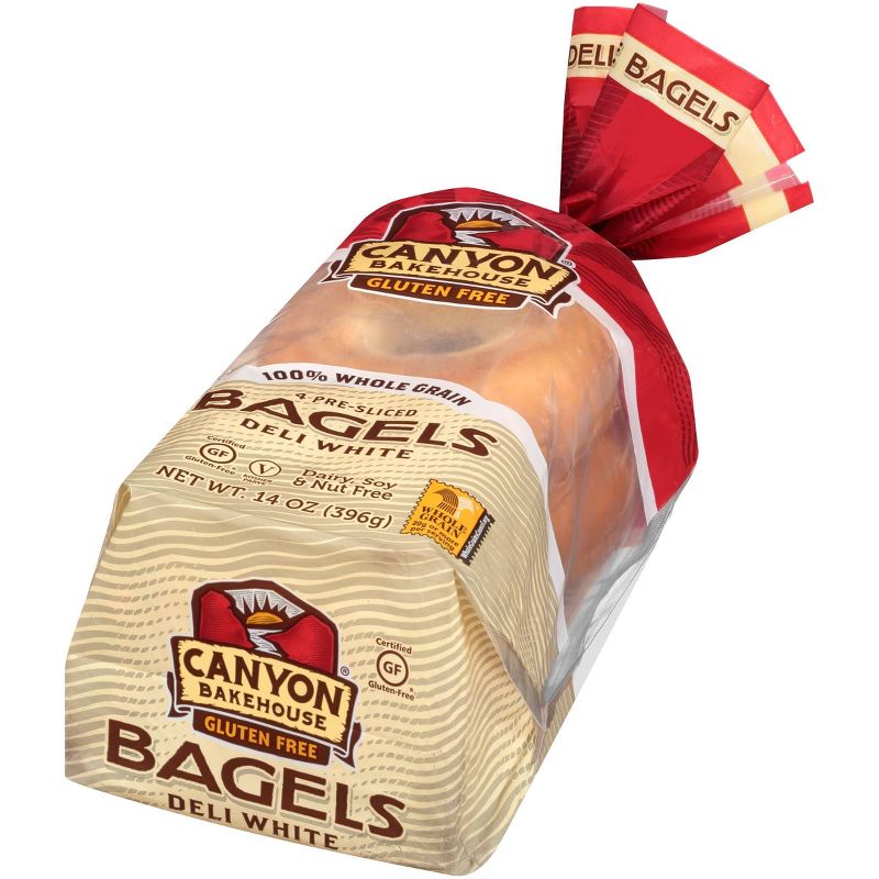 Canyon Bakehouse Gluten Free White Bagels - 14oz/4ct