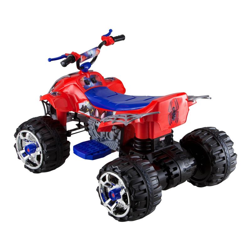 Kid Trax 12V Marvel Spider-Man Sport ATV Powered Ride-On - Red/Blue