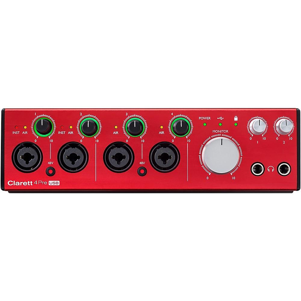 Focusrite Clarett 4Pre USB Audio Interface