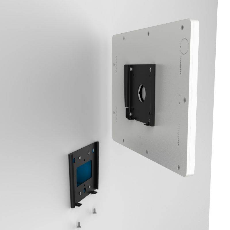 VidaMount White Enclosure and Fixed VESA Slim Wall Mount [Bundle] compatible with iPad Pro 12.9" (3rd Gen)