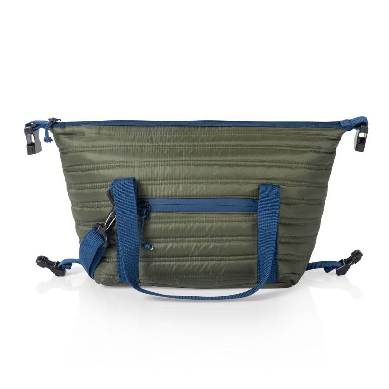 Oniva Midday Quilted Washable Insulated 6.3qt Lunch Bag - Olive Green