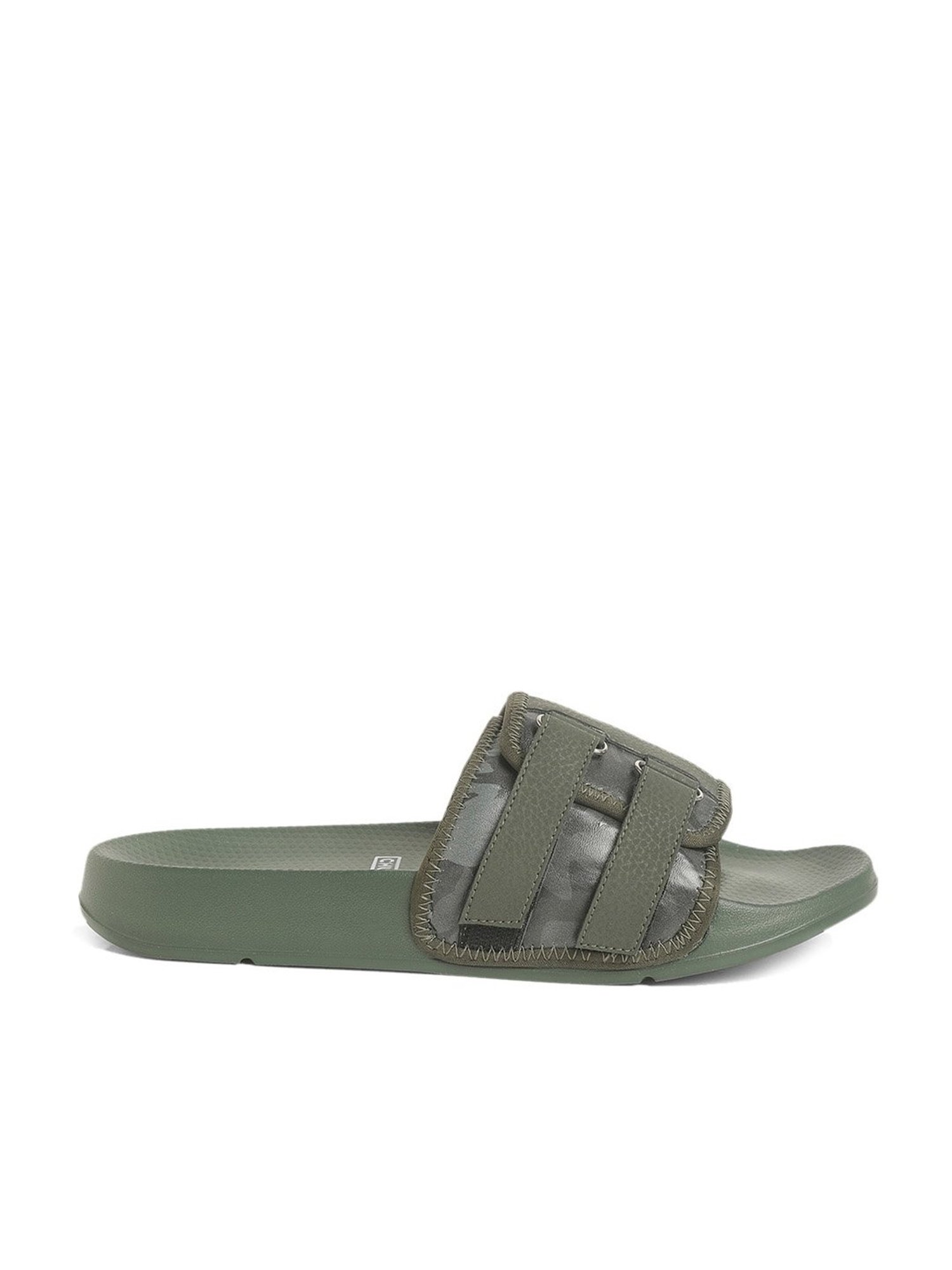 Chupps Men's Olive Slides
