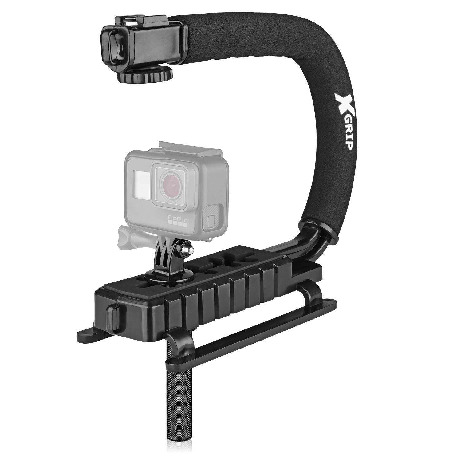 Opteka X-GRIP H-MOD Professional Stabilizing Handle for GoPro Action Cameras (Black)