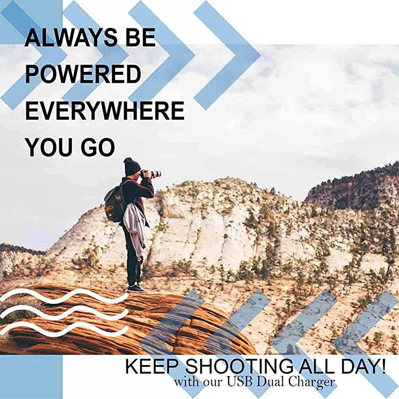 LI50B HighCapacity Replacement Battery wRapid Dual Charger for Select Olympus Cameras  Bundle Includes Deluxe Microfiber Cleaning Cloth