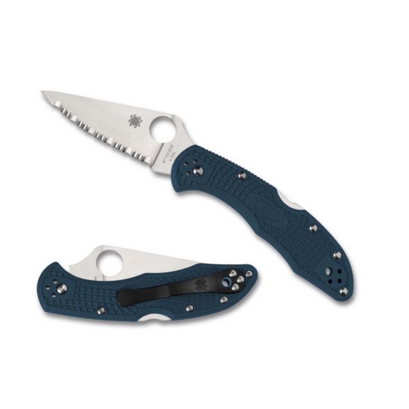 Spyderco Delica 4 Lightweight Blue K390