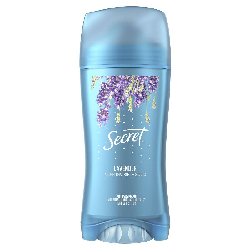 Secret Fresh Invisible Solid Antiperspirant & Deodorant Luxe Lavender - 2.6oz