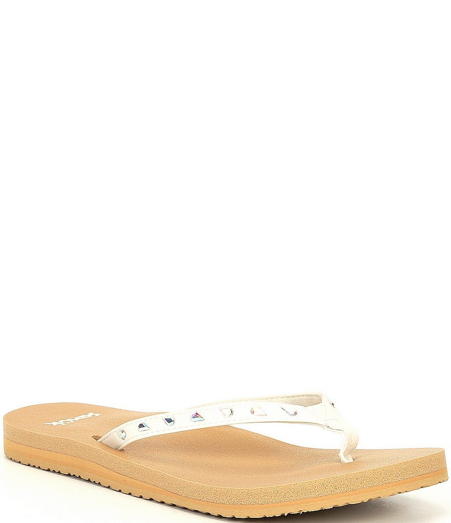 Jack Rogers Jacks Patent Flat Sandals