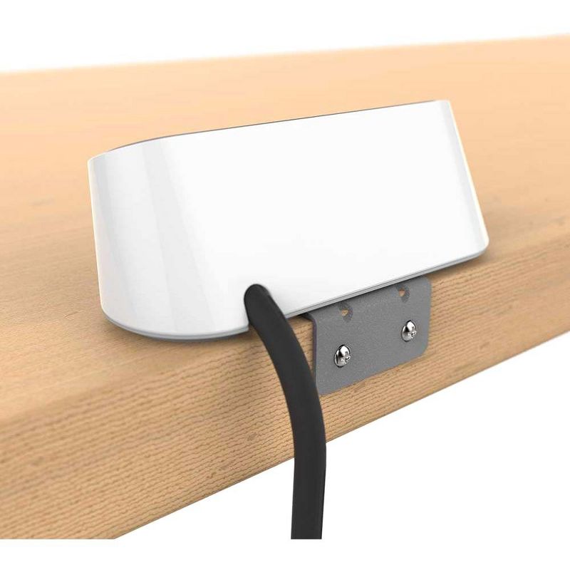 C2G Wiremold Slim Desktop Power Center Mounting Kit Gray