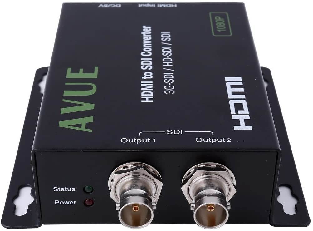 AVUE SDHT01 Standard HDMI to 3G-SDI/HD-SDI/SDI Video and Audio Converter