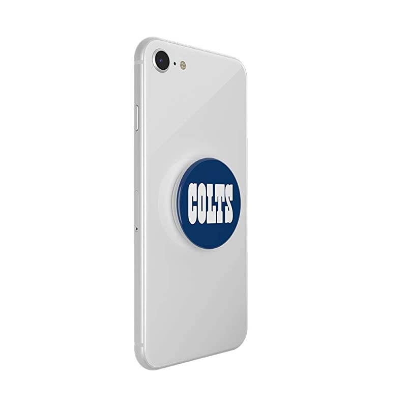 PopGrip with Swappable Top for Phones amp Tablets NFL Indianapolis Colts Logo
