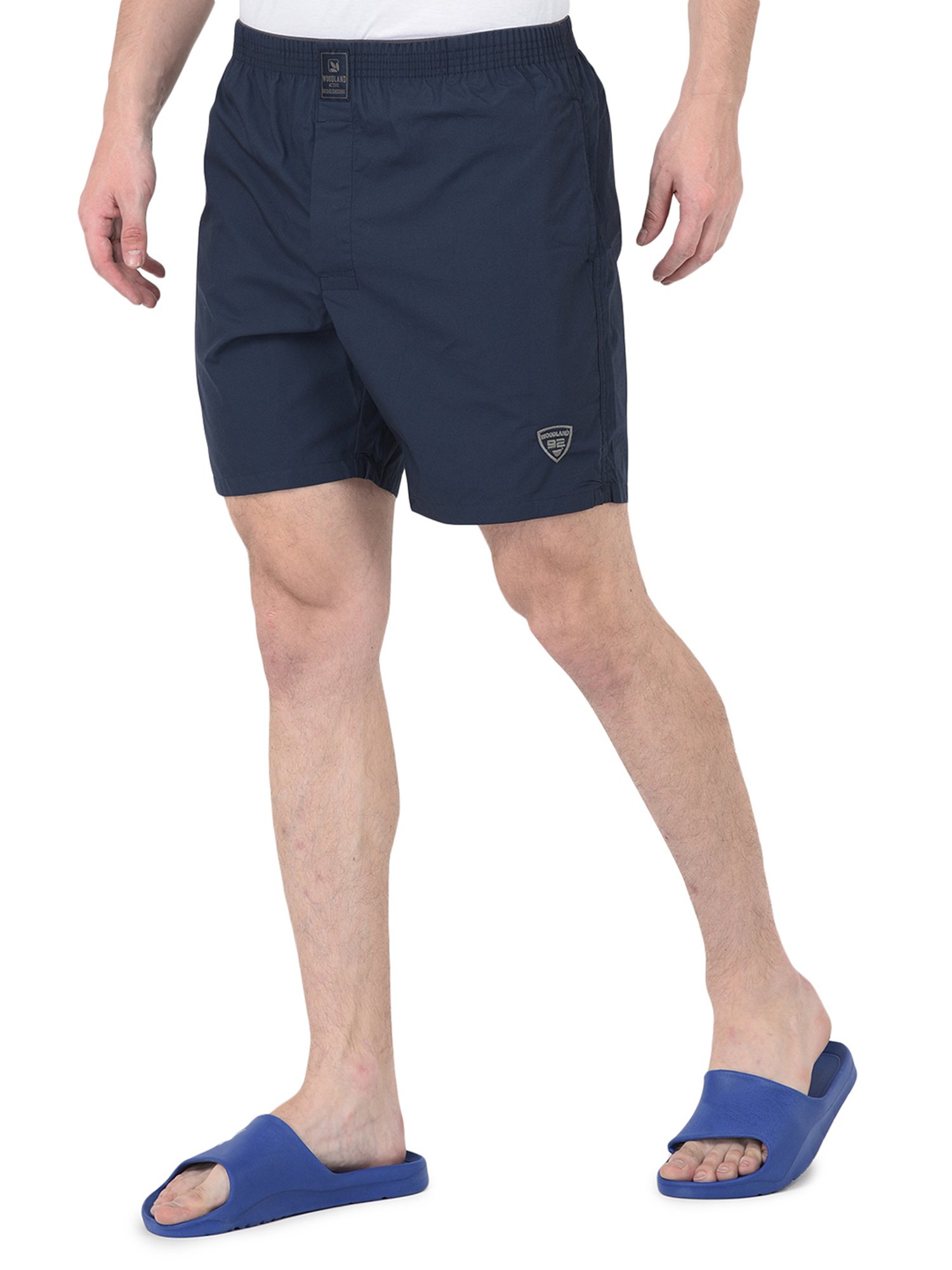 Woodland Navy Nightwear Shorts