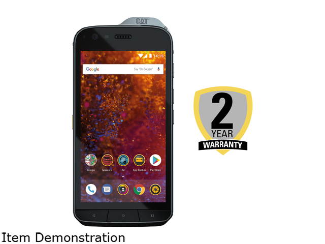 CAT S61 4G LTE Unlocked Cell Phone 5.2" Black 64GB 4GB RAM