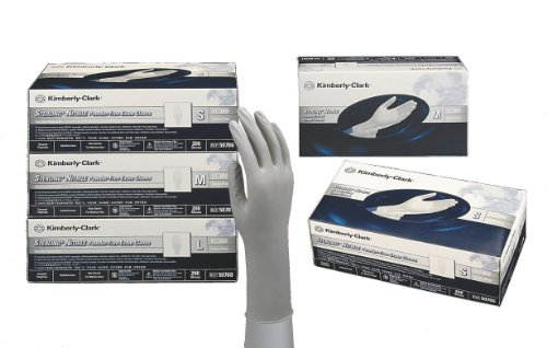 KIMBERLY-CLARK PROFESSIONAL* 50706 STERLING Nitrile Exam Gloves, Powder-free, Sterling Gray, Small, 200/Bx