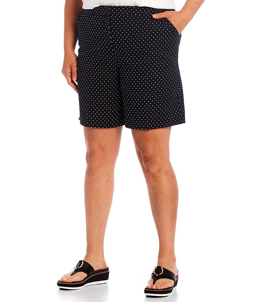 Code Bleu Plus Size Chelsea Bermuda Shorts
