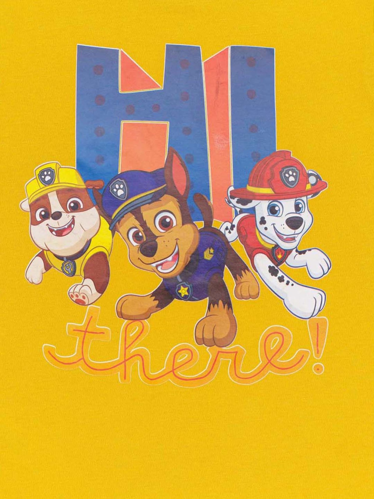 H by Hamleys Kids Yellow Cotton Printed Full Sleeves T-Shirt