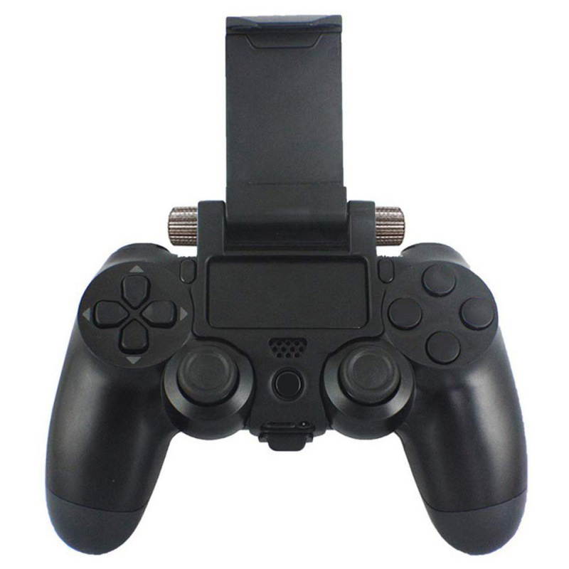 Phone Bracket Adjustable Gaming Gamepad Wrap Holder Mount For PS4 Controller Phone Clip Mount Holder Android /ios Mobile Phone Bracket Game Clamp Adjustable Stand
