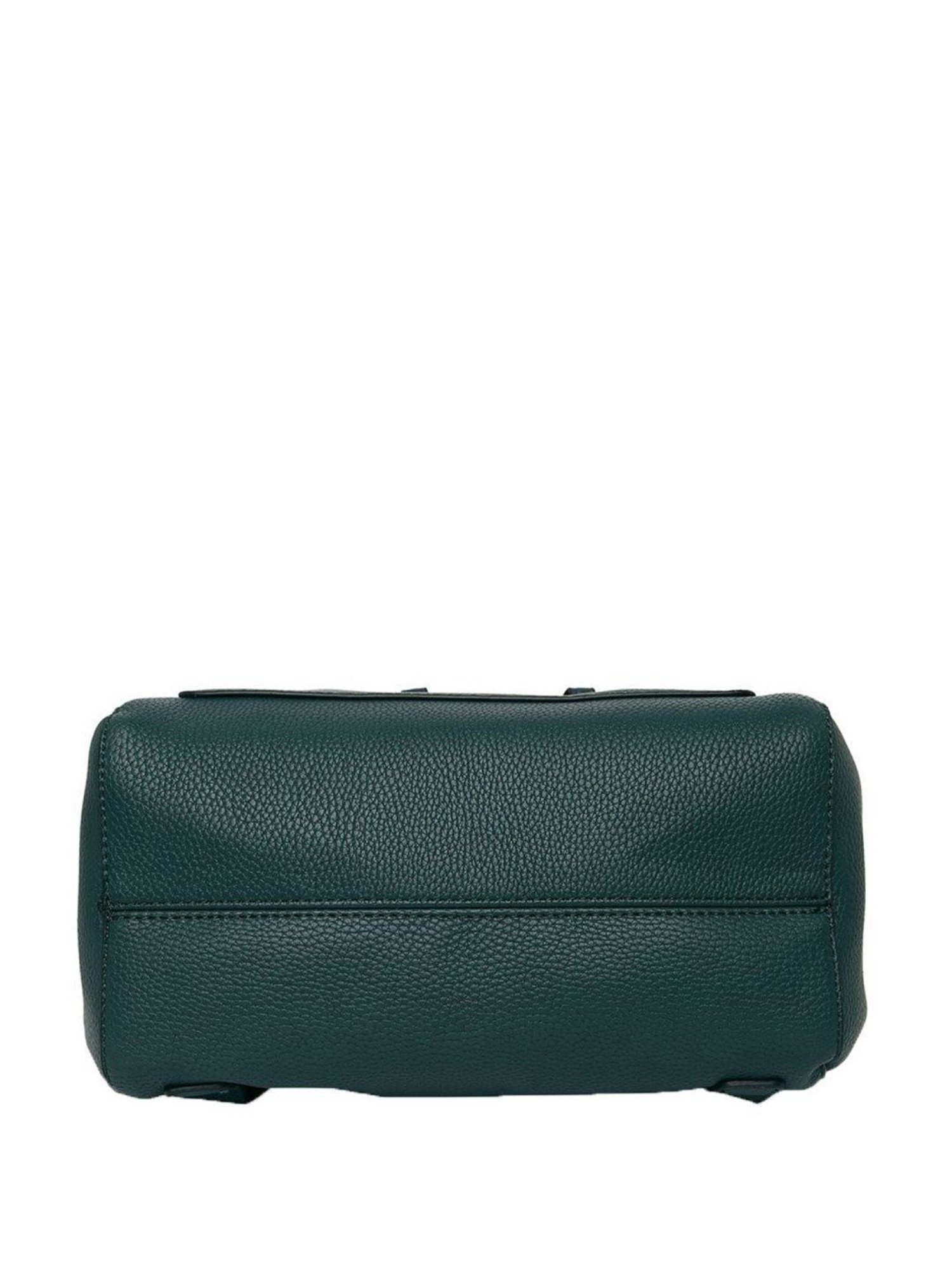 Accessorize London Red Leather Medium Backpack