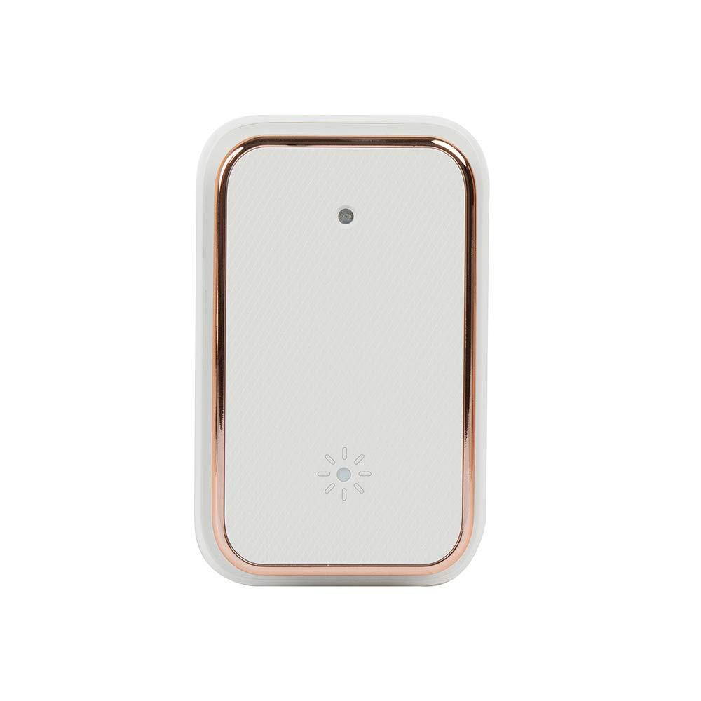 ChargeHub X4-4-Port USB Supercharger at 2.4 Amps per Port and 50 Lumen LED Night Light Compatible with The iPhone X/8/7/6 Plus, iPad, Galaxy S9/S8/S7, Nexus, LG & Other Devices (White)