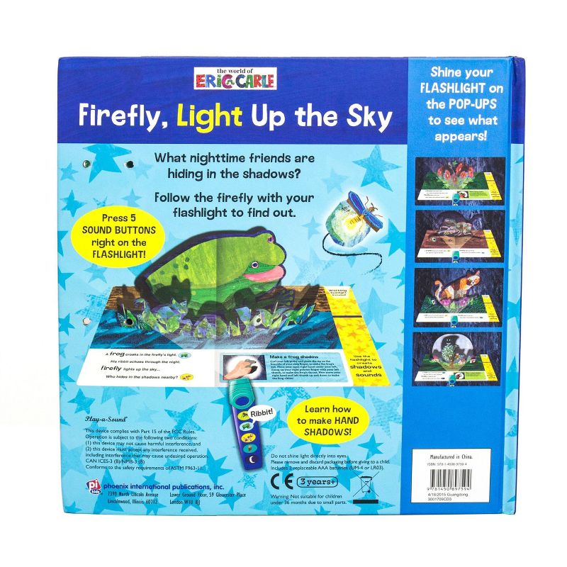 World of Eric Carle Firefly, Light Up the Sky - Flashlight Adventure Sound Book (Board Book)