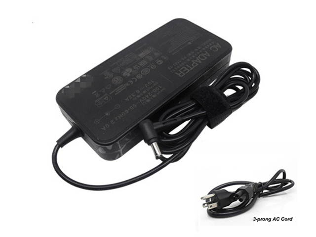 120W AC Adapter Power Charger Cord for Asus ZenBook Pro N501JW/N501VW UX501JW-DH71T/UX501JW-UB71T N501 ROG G501 PU551 ULTRADOCKING ADP-120RH B (Tip Size: 4.5*3.0mm Pin)