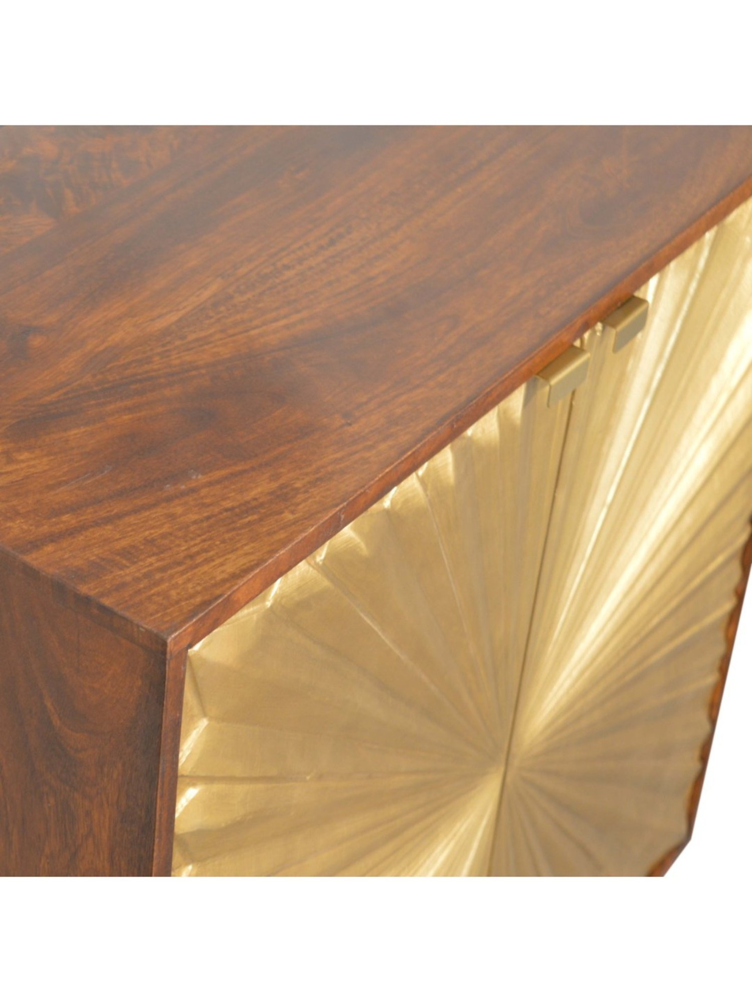 Artisan Furniture Manila Gold & Brown Cabinet