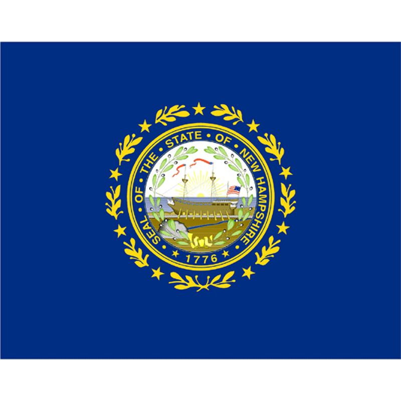 New Hampshire State Flag - 4' x 6'
