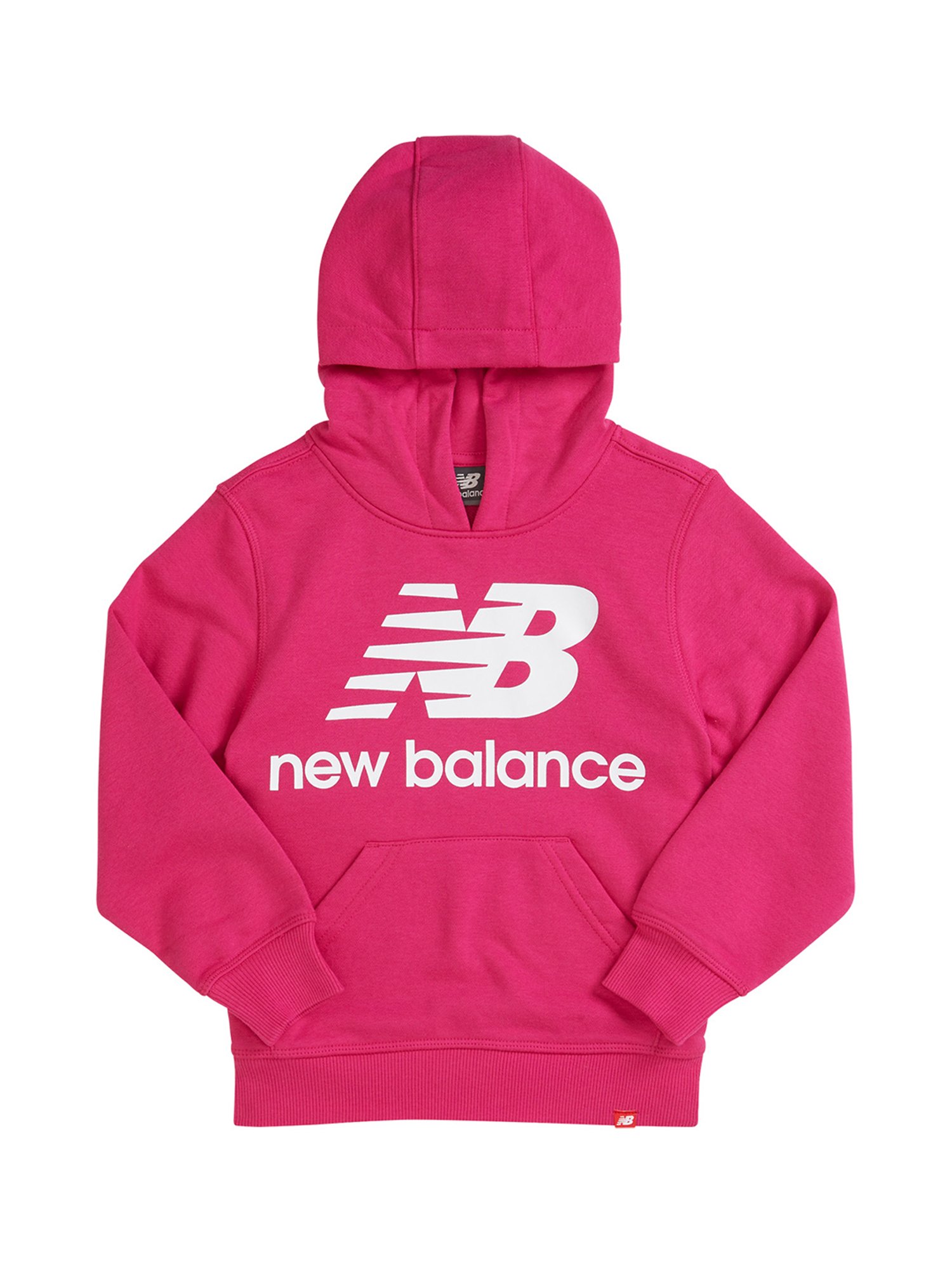 New Balance Kids Pink Printed Hoodie