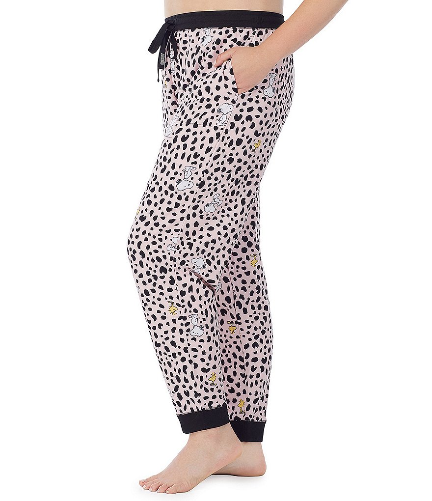 Donna Karan Abstract Print Knit Sleep Pants