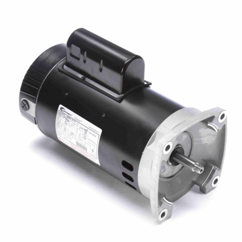 Regal Beloit B2842 Century 1.50 Horsepower 3600 RPM Stainless Steel Continuous Single Phase Pool Pump Motor with Square Flange
