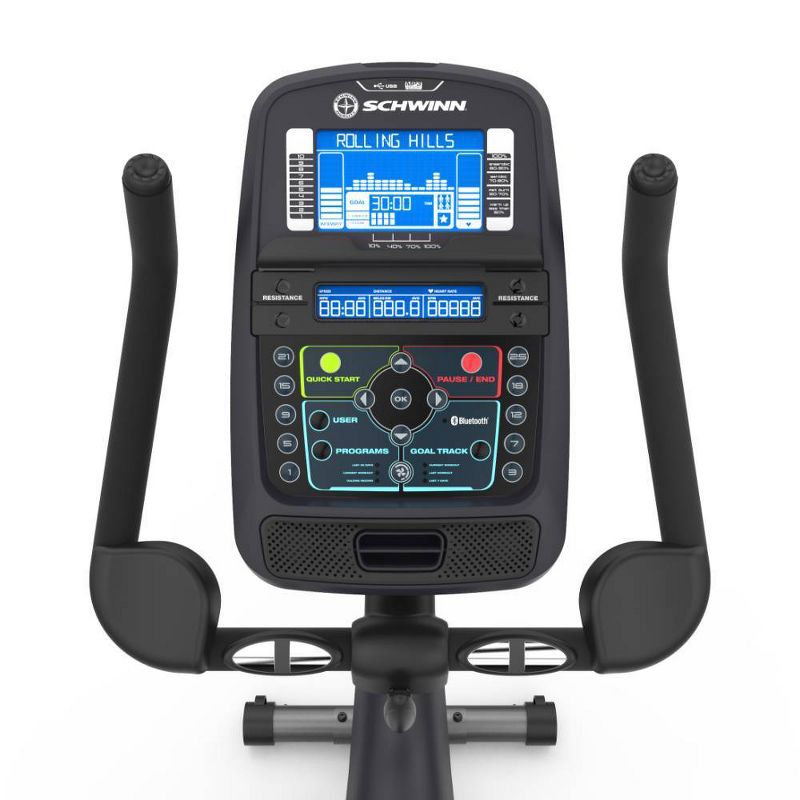 Schwinn 170 Upright Exercise Bike - Silver