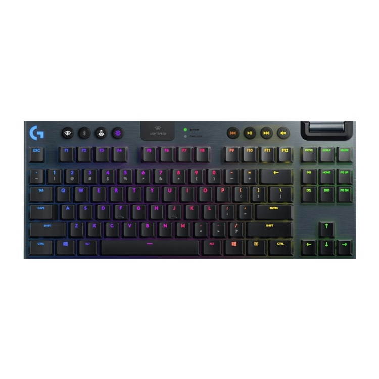 Logitech G913 TKL Wireless RGB Mechanical Gaming Keyboard, Tea Shaft