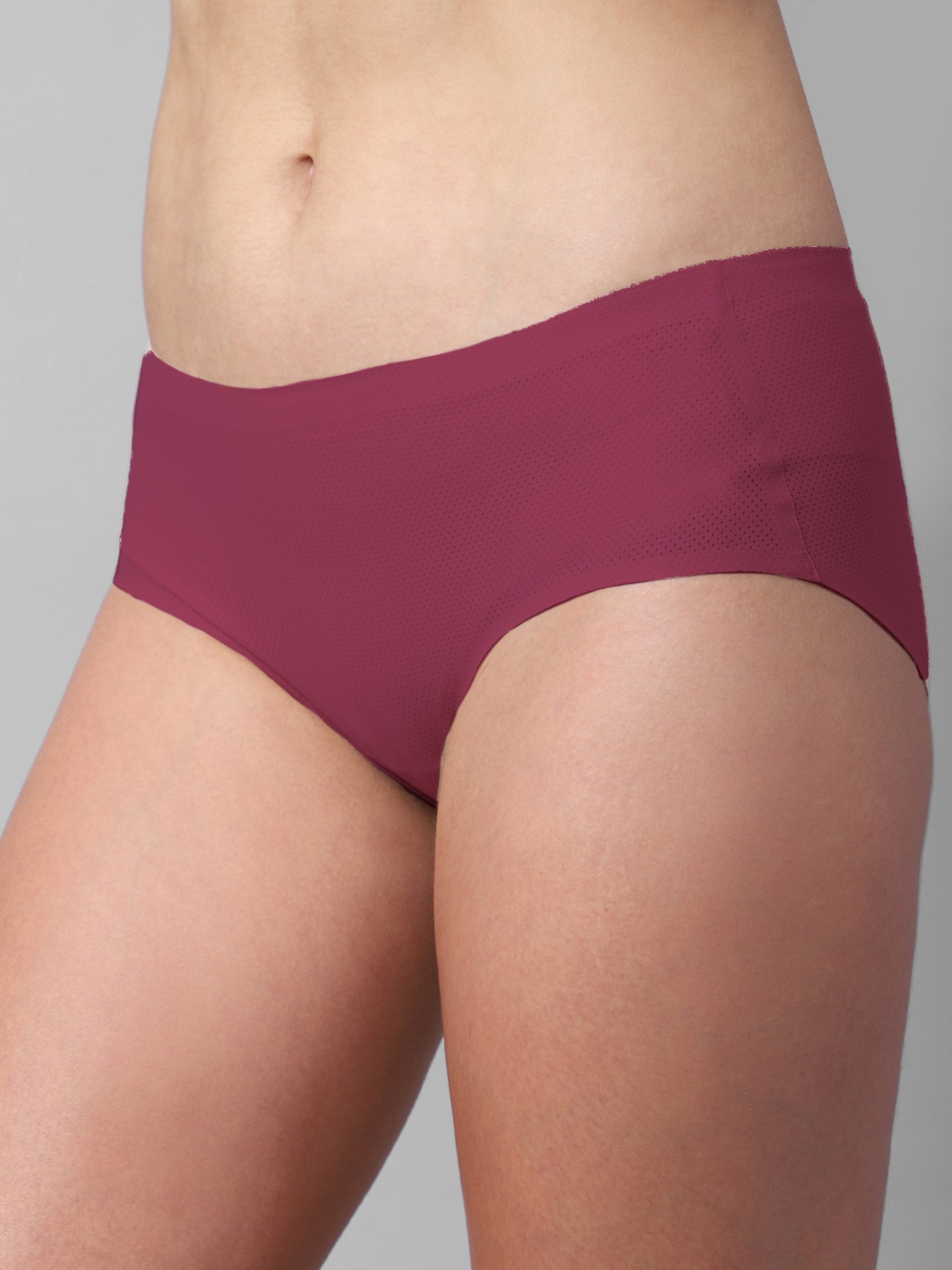 Erotissch Maroon Seamless Bikini Panty