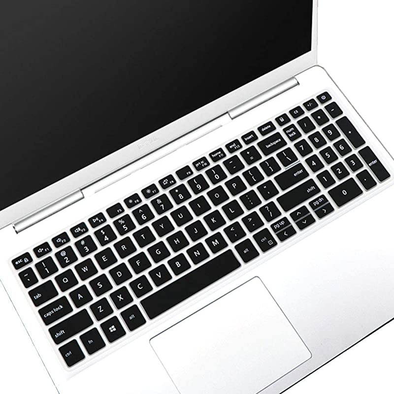 Cover for 2020 2019 156 173 Dell Inspiron 15 17 7000 7590 7591 7501 7790 Inspiron 15 5000 5584 5590 5593 5598 5508 5501 Vostro 15 7590 5590 7500 US Layout SkinBlack