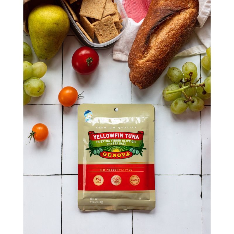 Yellowfin Tuna in Olive Oil Pouch - 2.6oz