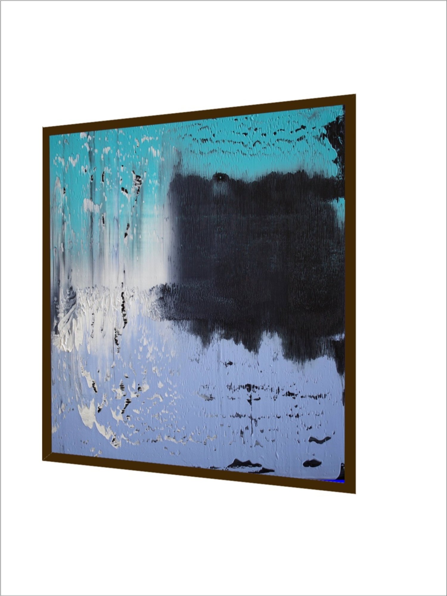 The Art House Abstract Multicolor Canvas Painting