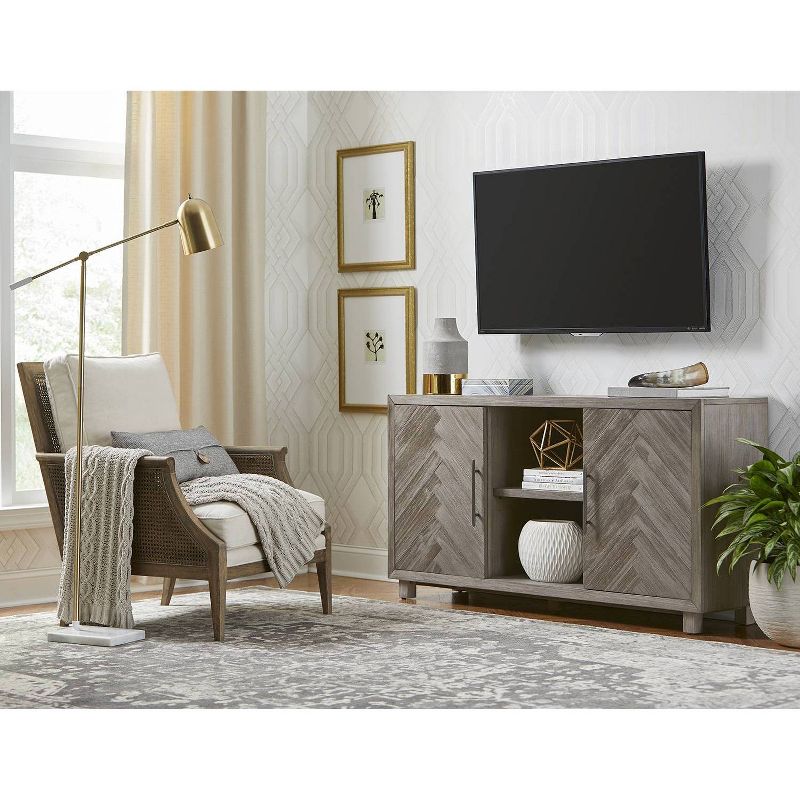 60" Palisades TV Console Gray - Martin Furniture