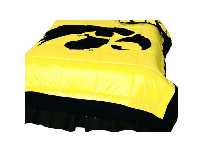 NCAA Collegiate Full Bed Comforter Set - Iowa Hawkeyes..