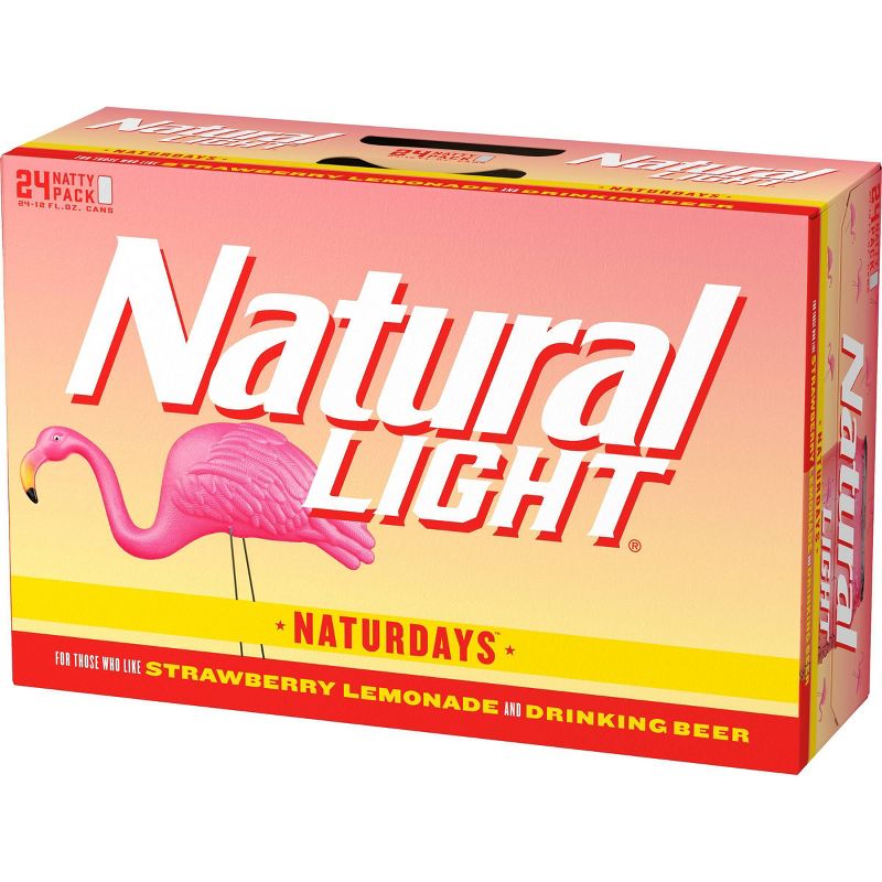 Natural Light Naturdays Lager Beer - 24pk/12 fl oz Cans