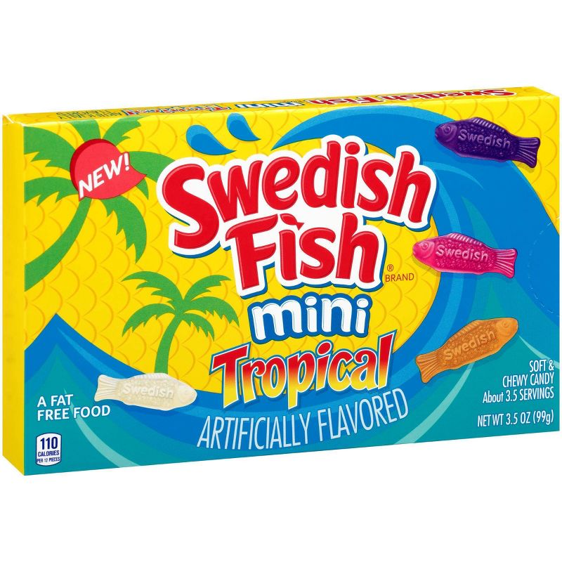 Swedish Fish Tropical Minis - 3.5oz