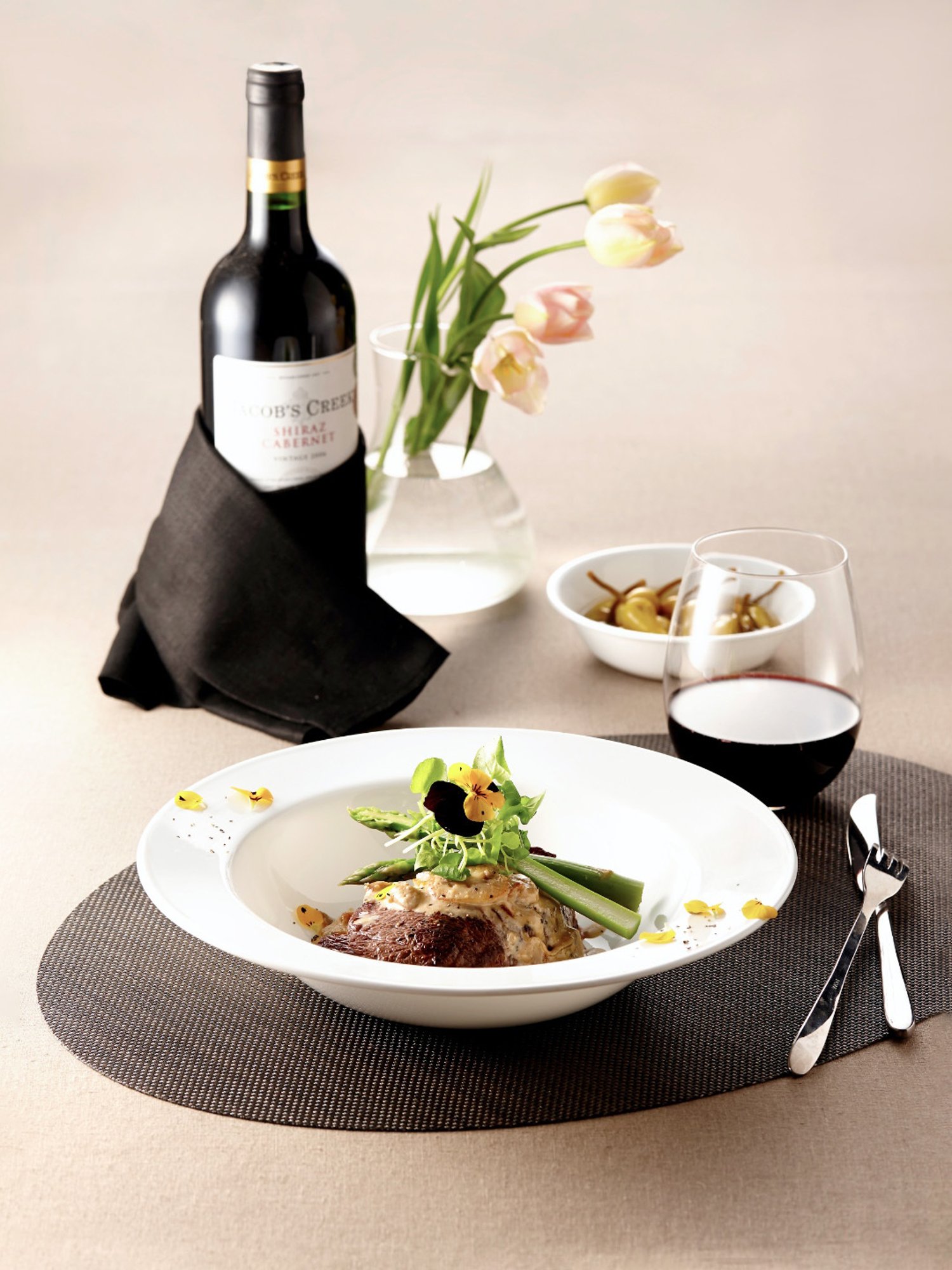 Corelle Livingware Winter Frost White 828ml Curry Bowl Pack of 3