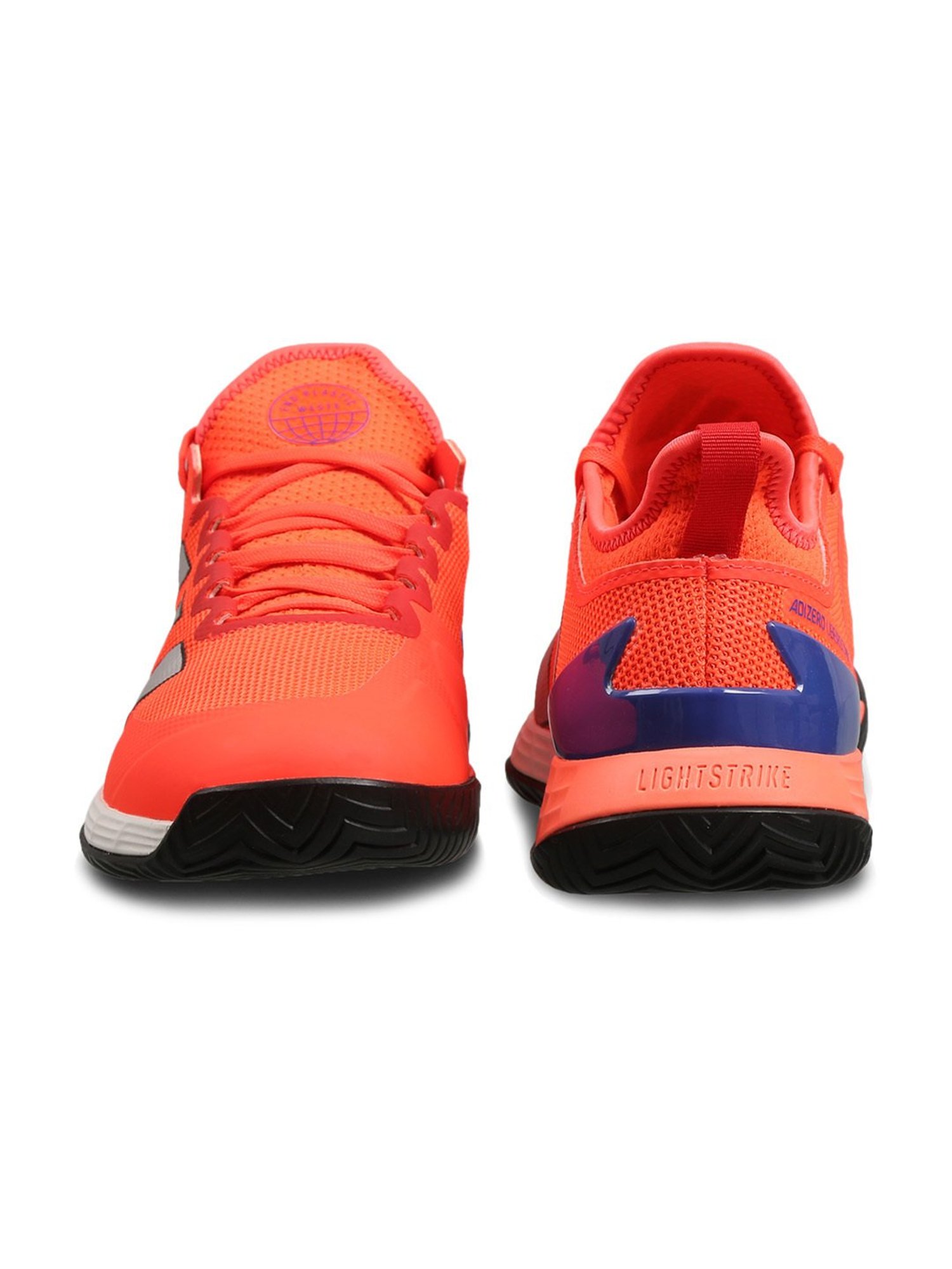 Adidas Men's adizero Ubersonic 4 M LanzaT Orange Tennis Shoes