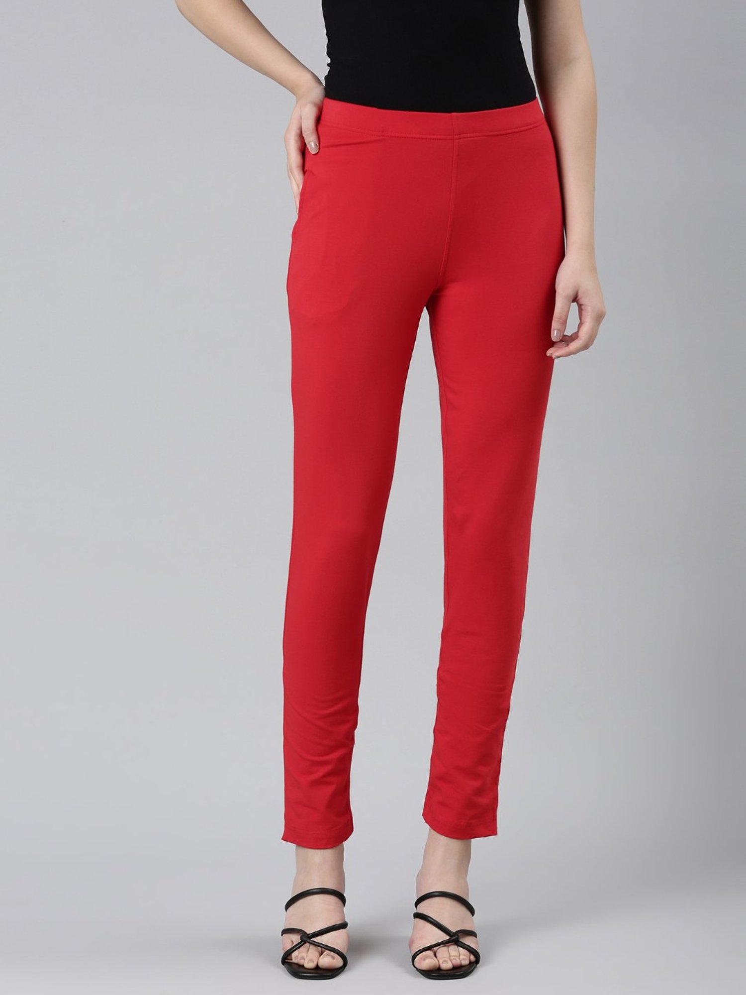 Dixcy Slimz Red Leggings