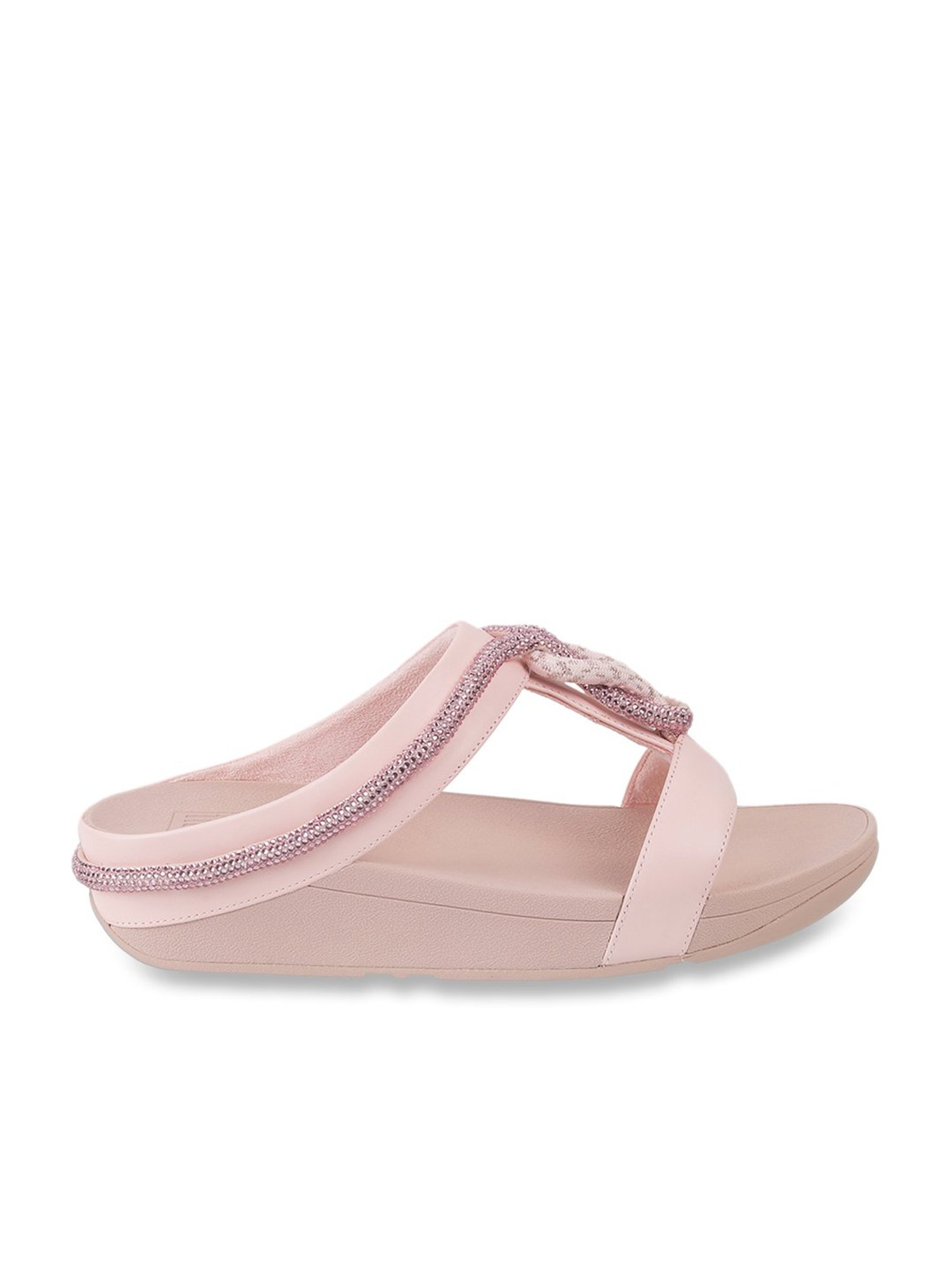 FitFlop Women's Pink Casual Wedges